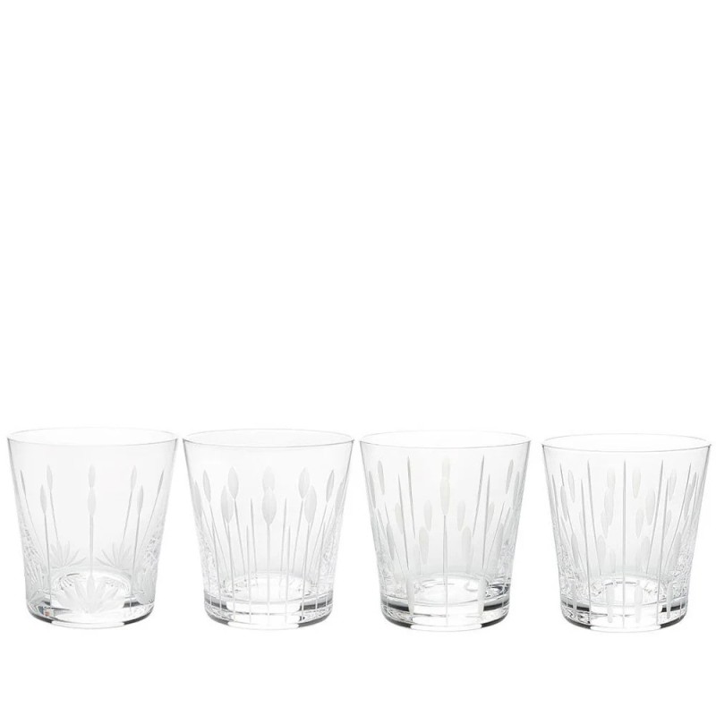 LOTUS, 4 TUMBLERS SET 30 CL